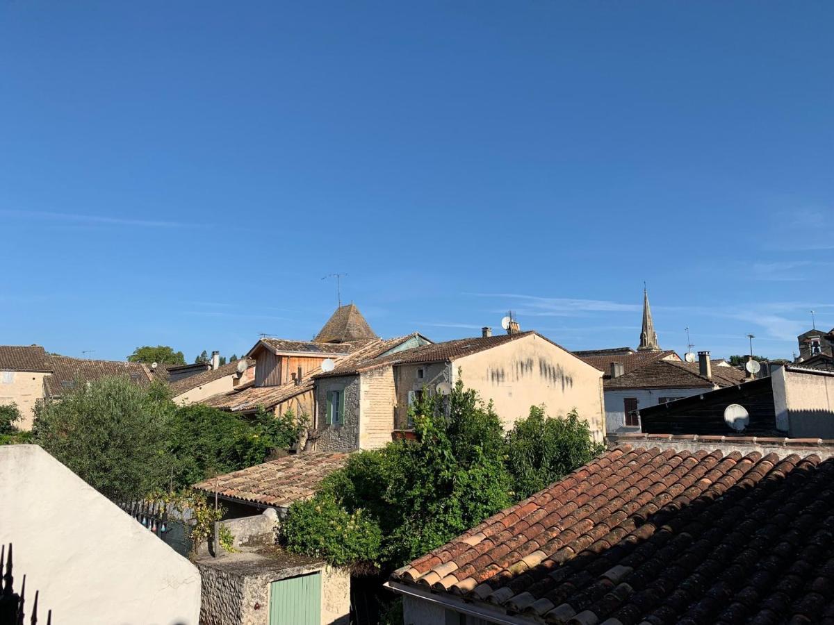 Maison Cosy Coeur De Bastide+ Cour + Vue Sur Toits Eymet Exteriör bild